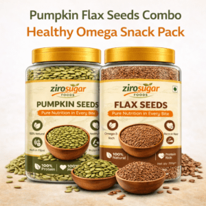 pumpkin flax seeds combo