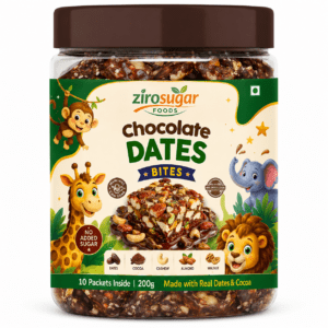 zirosugar dates bites for kids